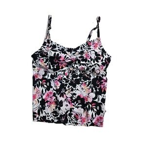 Swimsuit For All 16 Tankini  Women's  Floral  Underwire